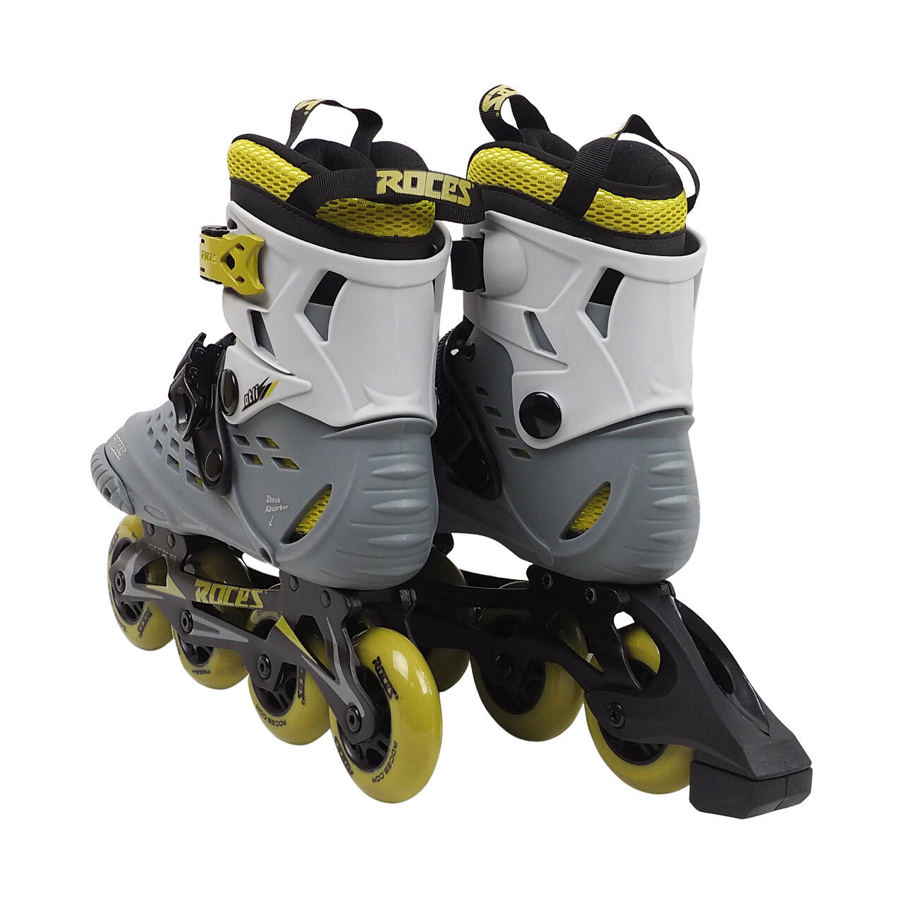 Otli 84 Patins en ligne – Adultes – Gris – Vert 6/7