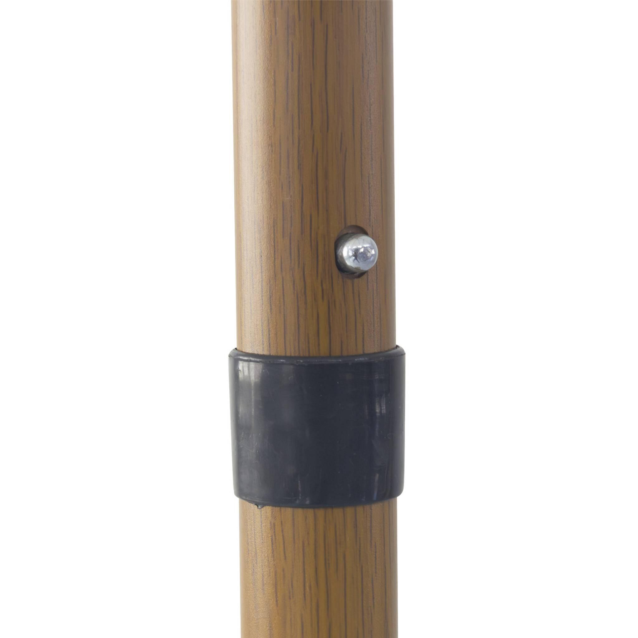 Ombrellone dritto con frange 2m, acciaio, Terracotta 6/6