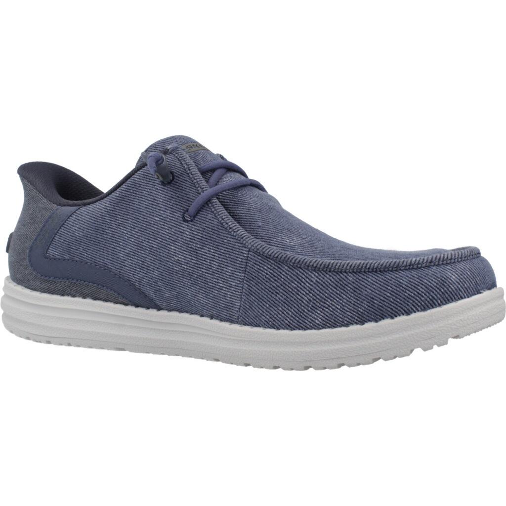 Sneakers Skechers Model Slip-ins Melson Kleur Blauw 5/5