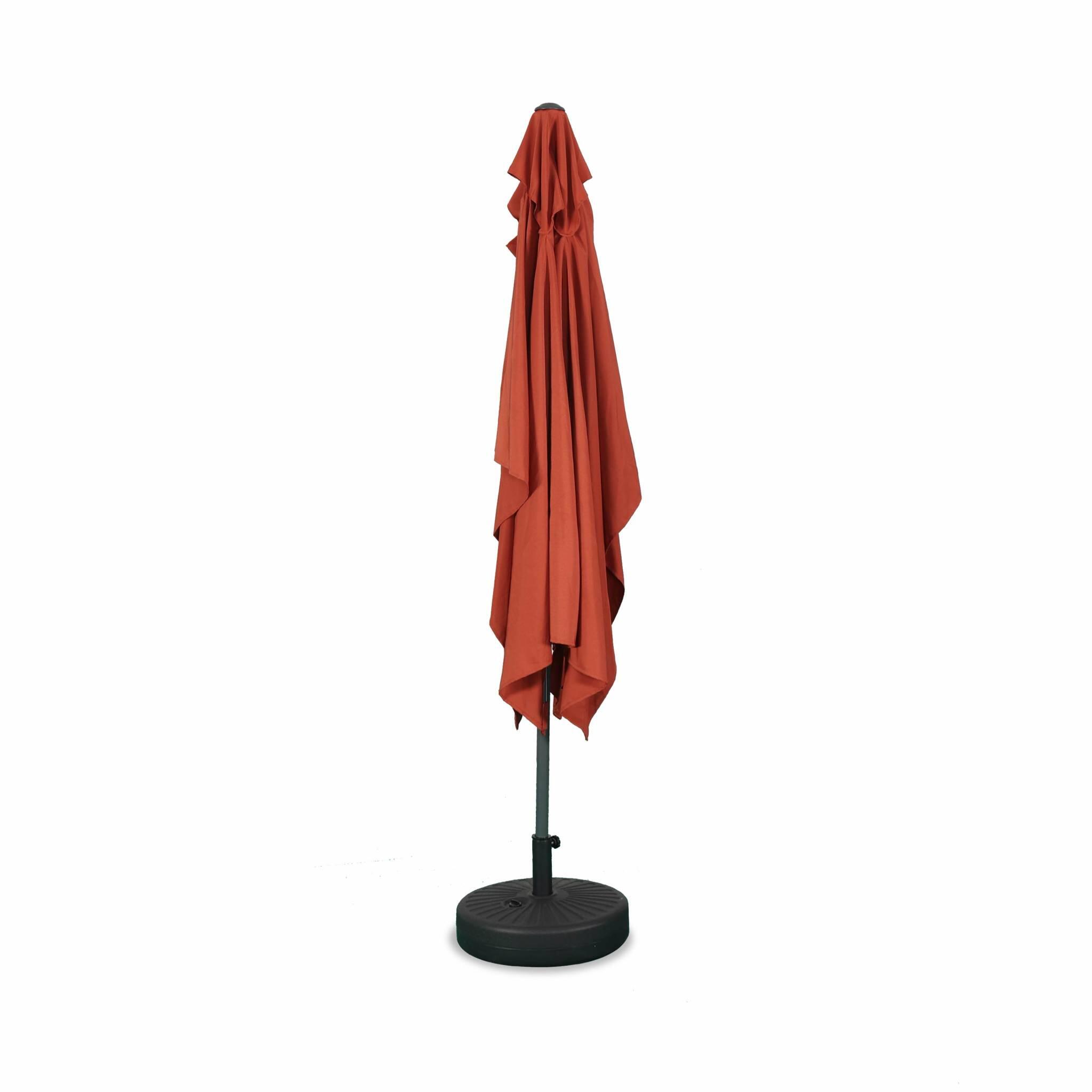 Parasol rectangular, 2x3m, Terracota 6/6