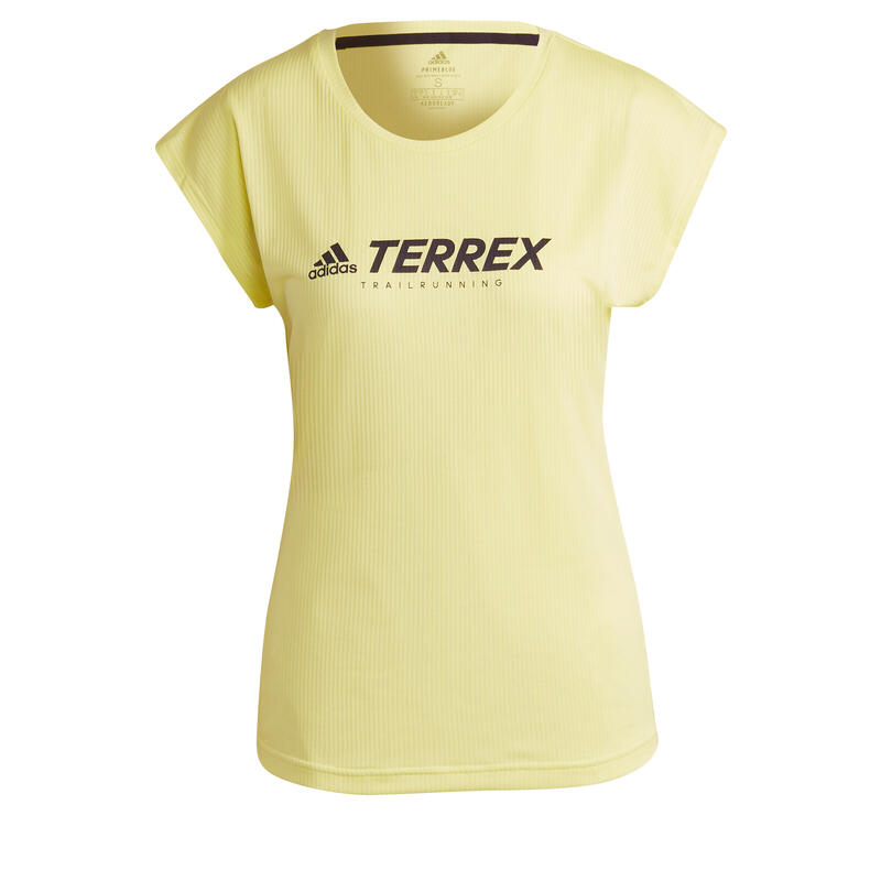 T-shirt femme adidas Terrex Primeblue Trail Functional Logo