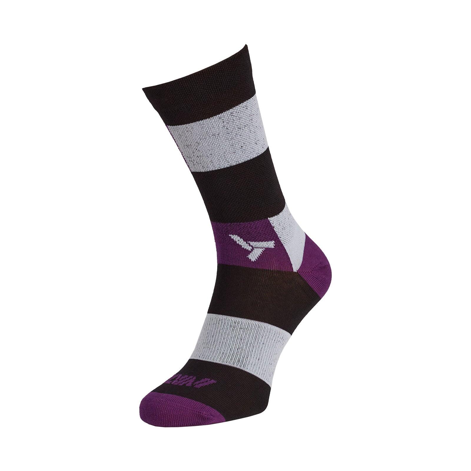 Silvini - Chaussettes Silvini Bardiga - Chaussettes - Noir|violet - 44 - L - Decathlon