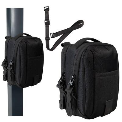 Magnetische Sporttasche – Hüfttasche, Schulter- oder Gürteltasche, 2 Fächer