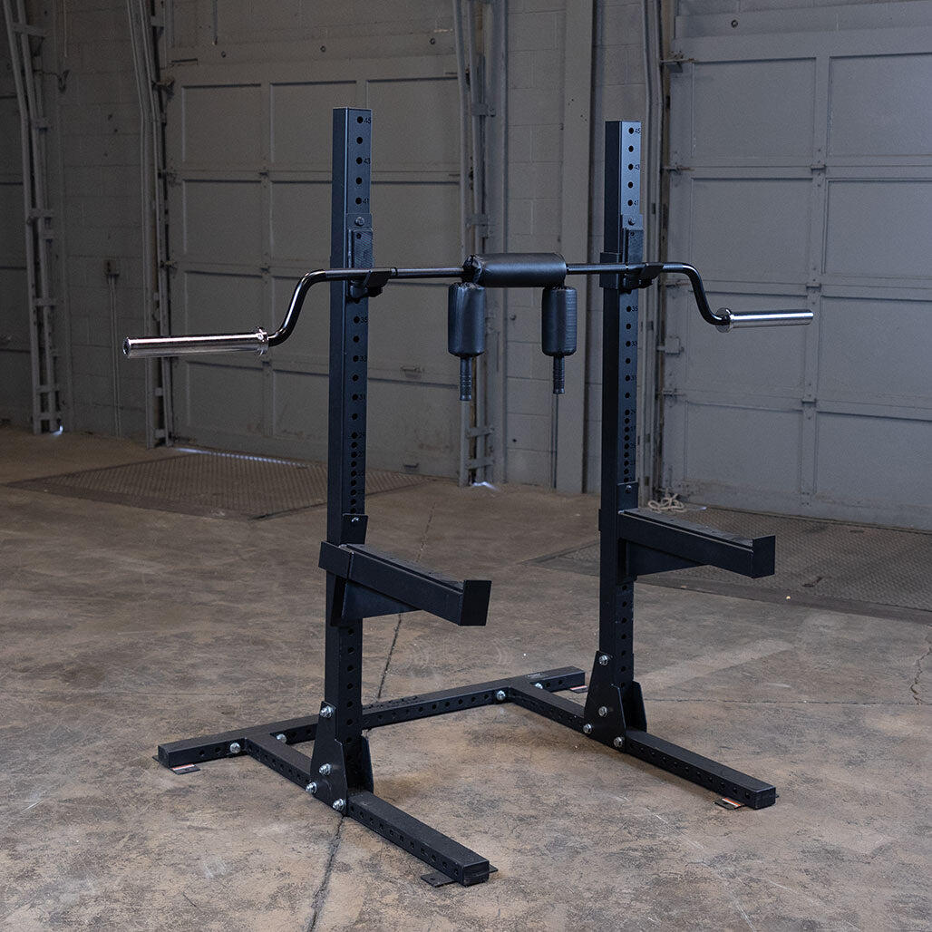 Body-Solid Safety Squat Bar OBSS50B pour fitness et musculation 2/5