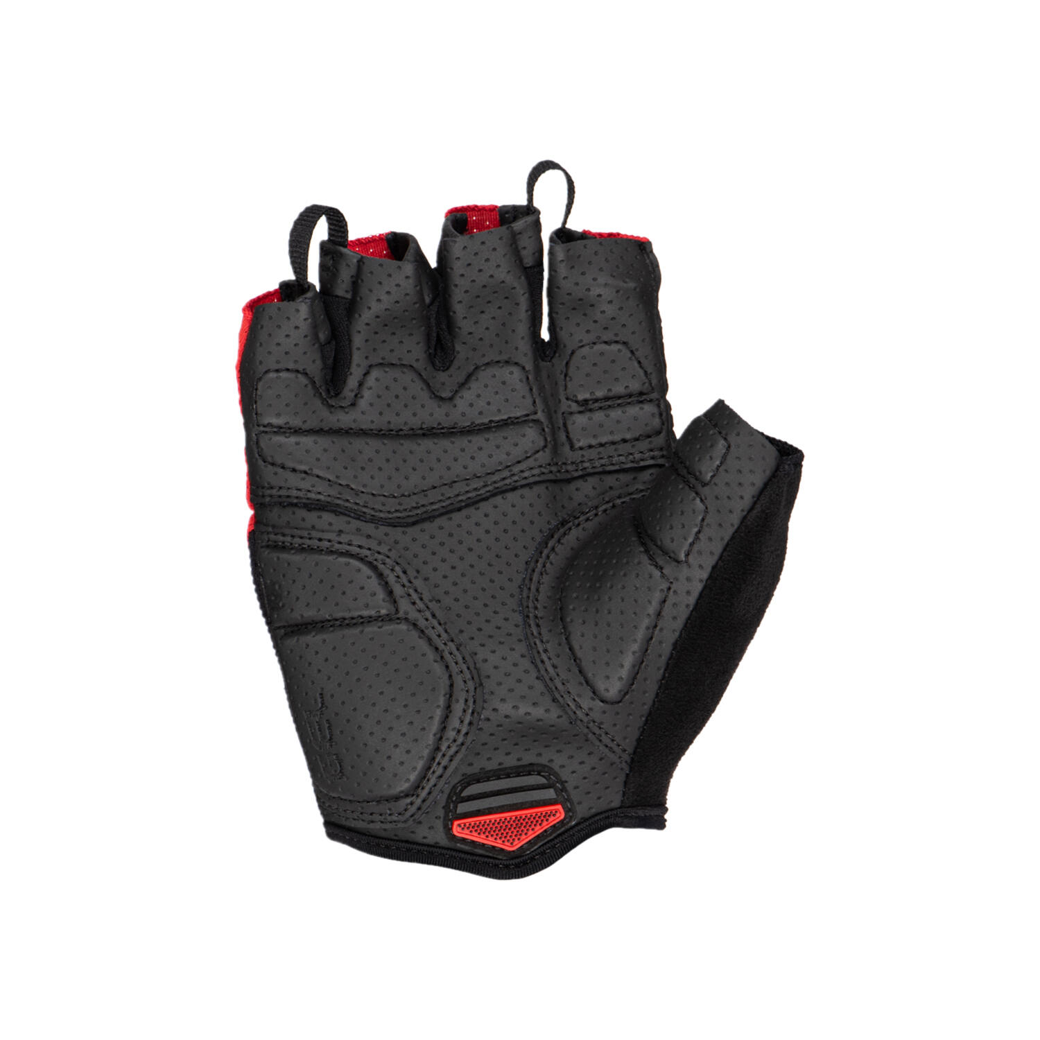 Lizard  Skins Cycling Mitts Fingerless Gloves Aramus Cadence Crimson Red 2/7