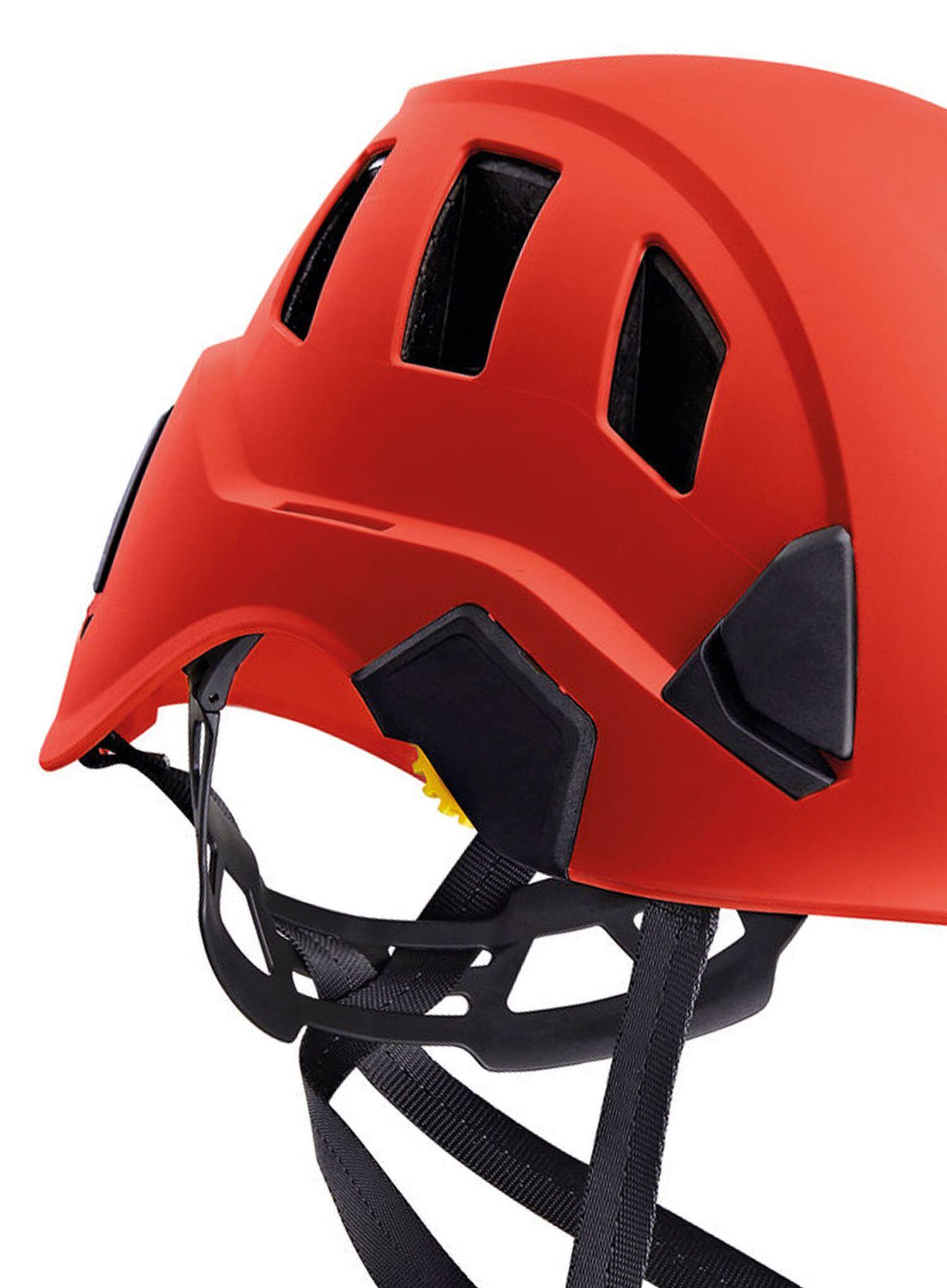 Casco PETZL Strato Vent rojo multicapas ventilado 415 g CENTERFIT FLIP&FIT 3/3