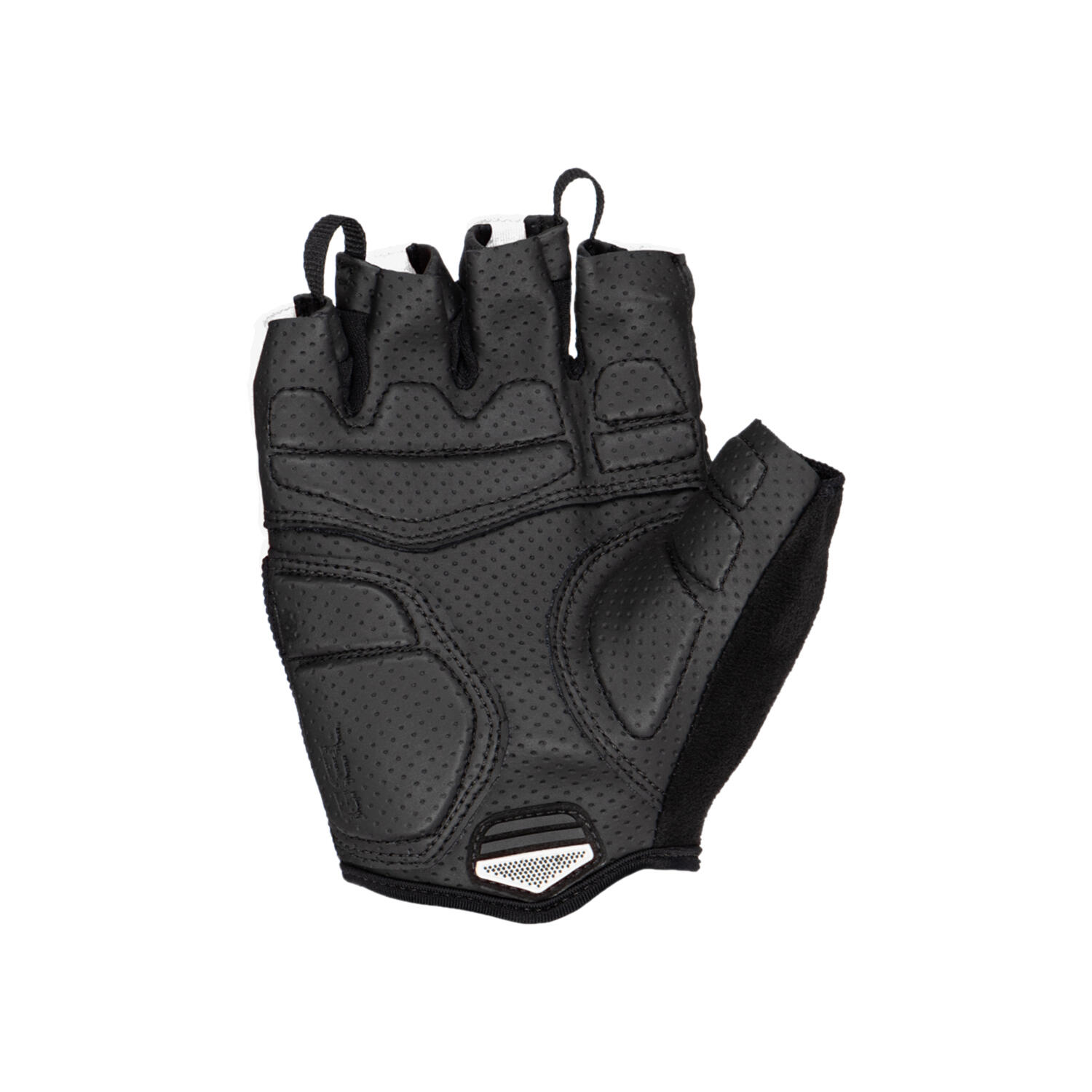 Lizard  Skins Cycling Mitts Fingerless Gloves Aramus Cadence Diamond White 2/7