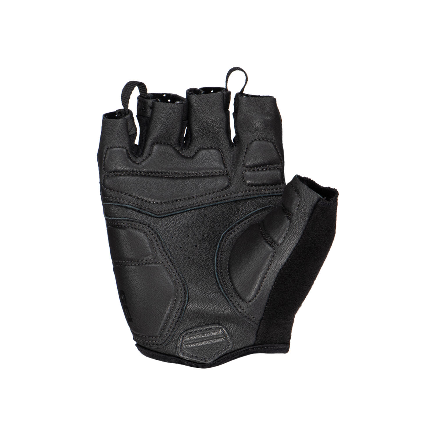 Lizard Skins Aramus Classic Cycling Fingerless Gloves - Jet Black 2/7