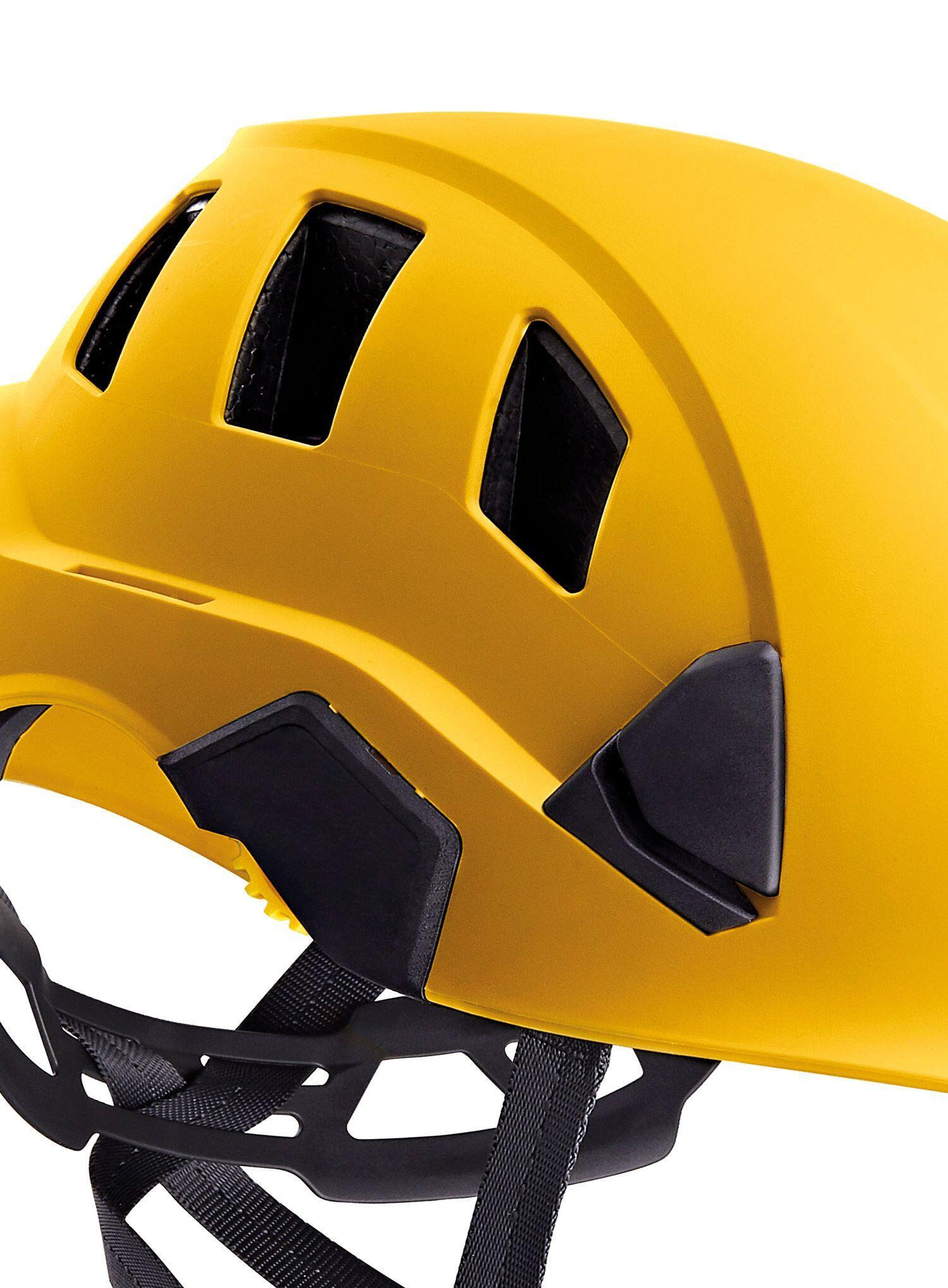 Casco PETZL Strato Vent amarillo ultraligero 415 g EPP+EPS ventilado 53–63 cm 3/3