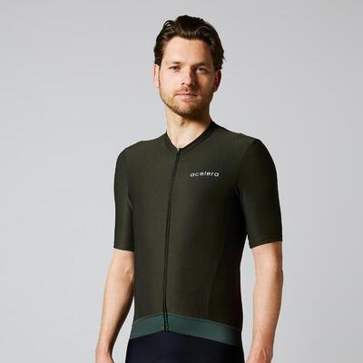 Essential wielershirt fietsshirt heren korte mouw wielrenshirt fietskleding