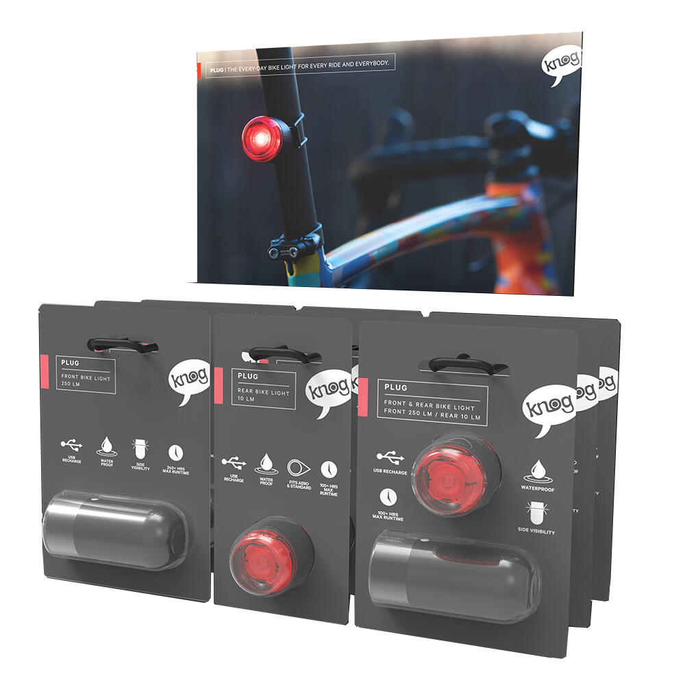 Fahrradlichter 15 Lichter Knog Plug Starter Pack Wall 2/6