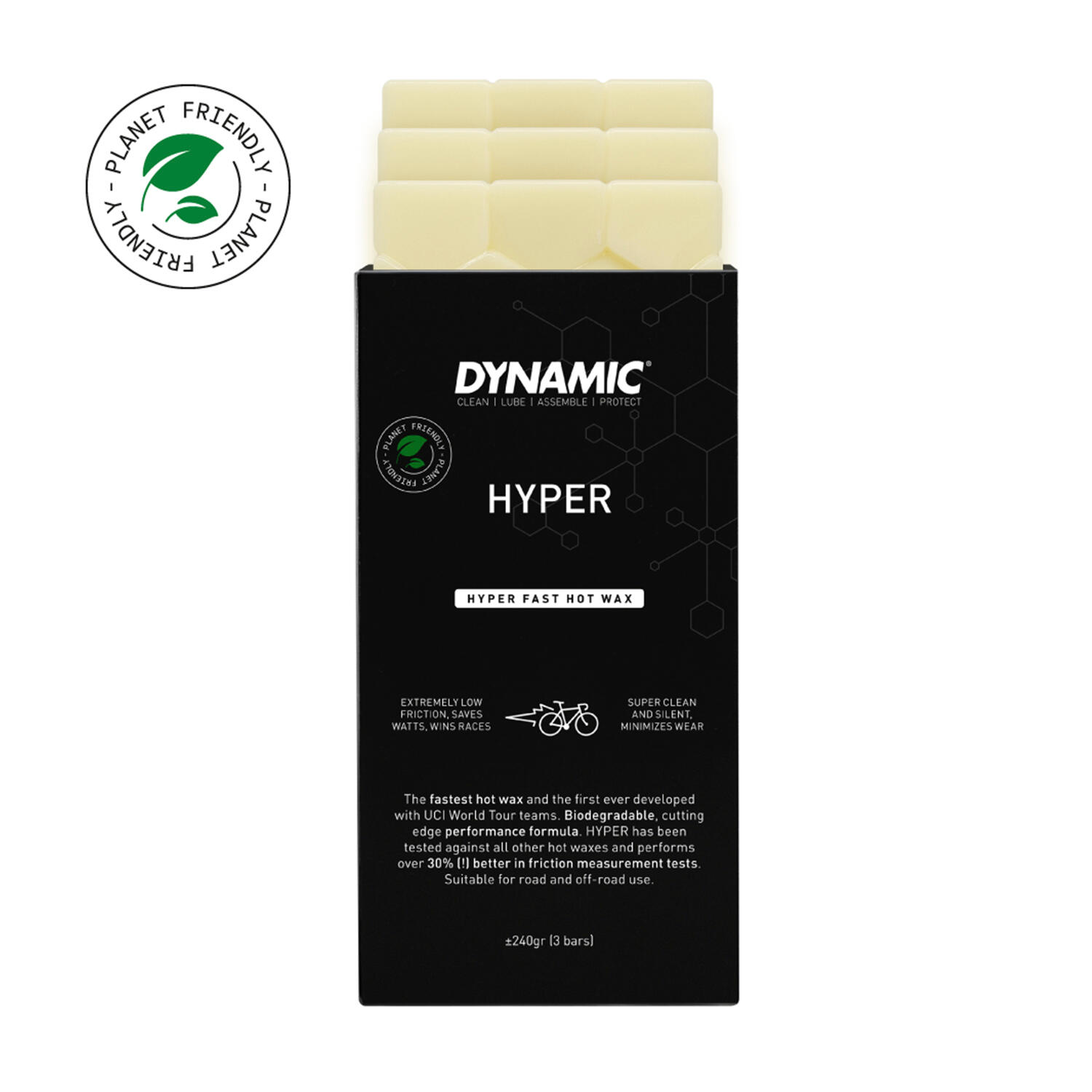 Dynamic Hyper Wax Lubricante de Cadenas 240g 4/7