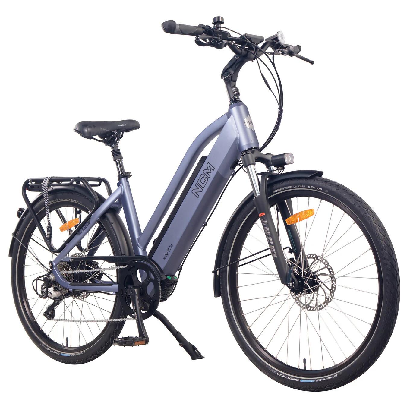 NCM T7S Step Thru Trekking E-Bike 26, 250W, 48V 19Ah 912Wh Battery