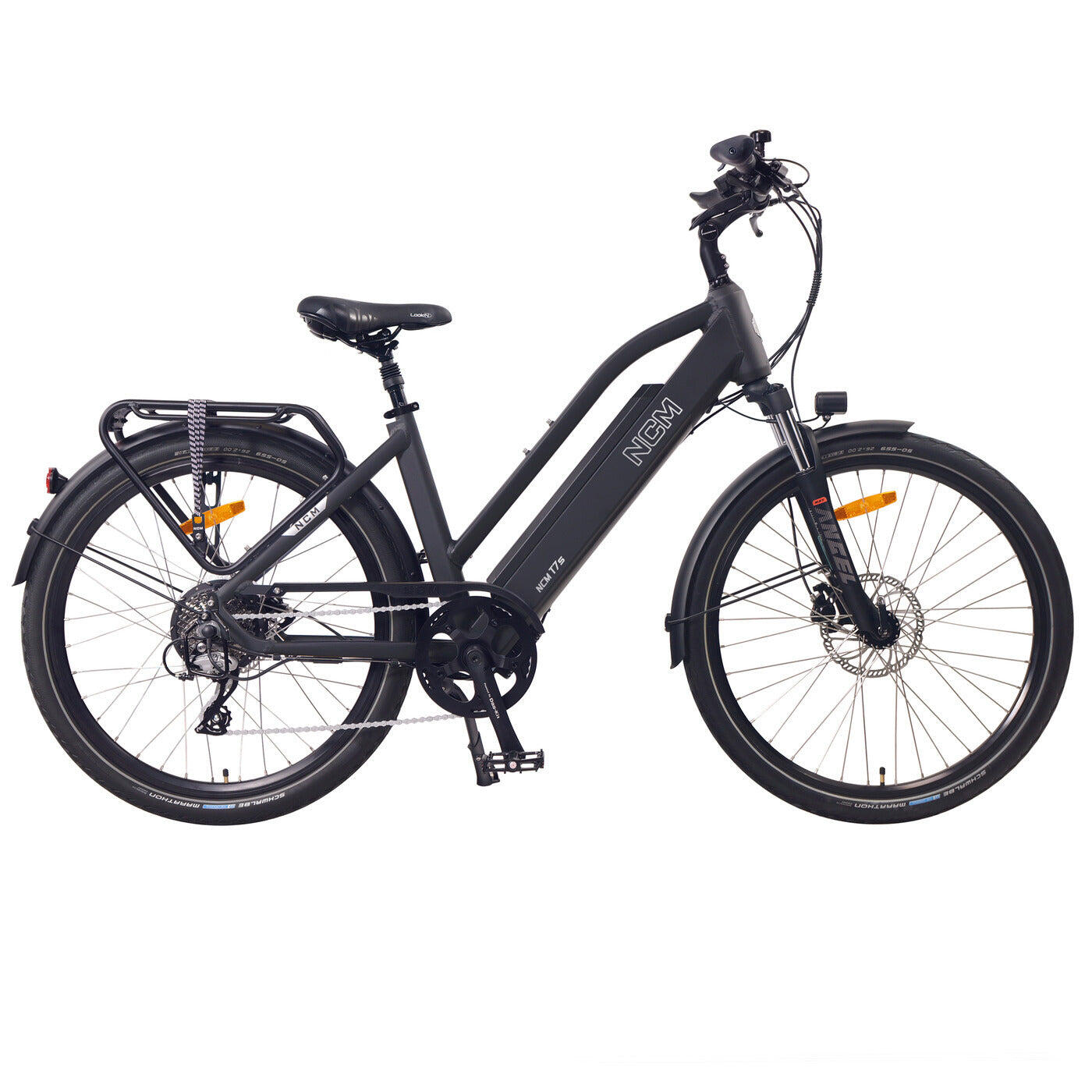 NCM T7S Step Thru Trekking E-Bike 26, 250W, 48V 19Ah 912Wh Battery