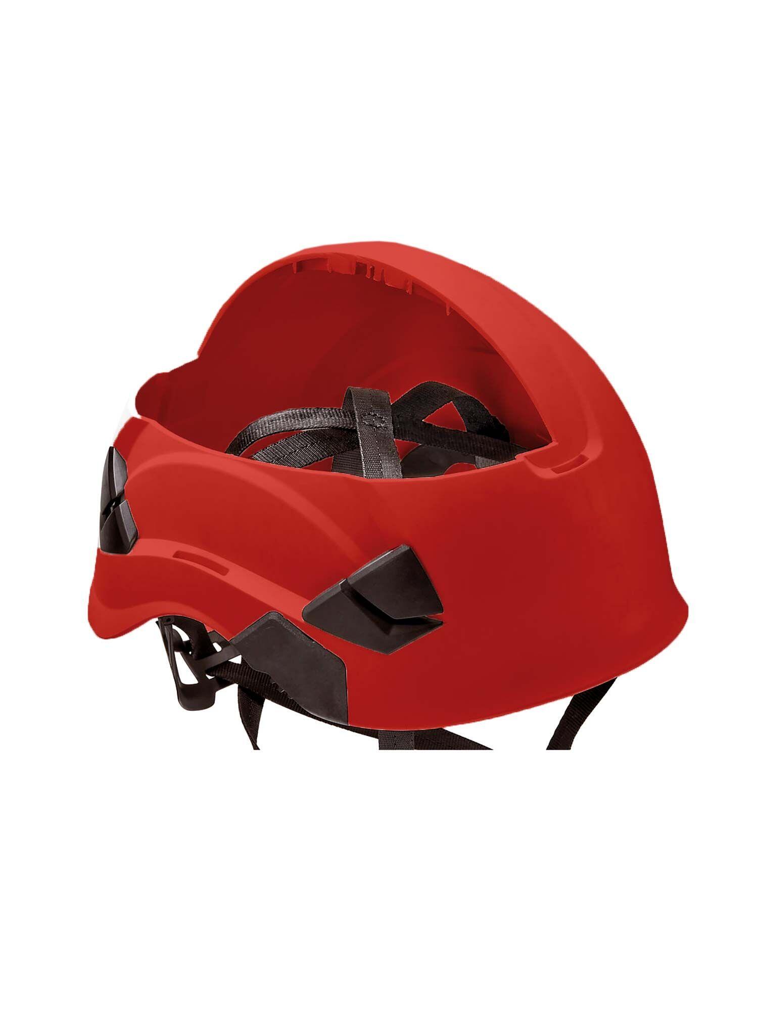 Sicherheitshelm Petzl Vertex rot harte Schale verstellbar kompatibel mit Zubehör 3/5