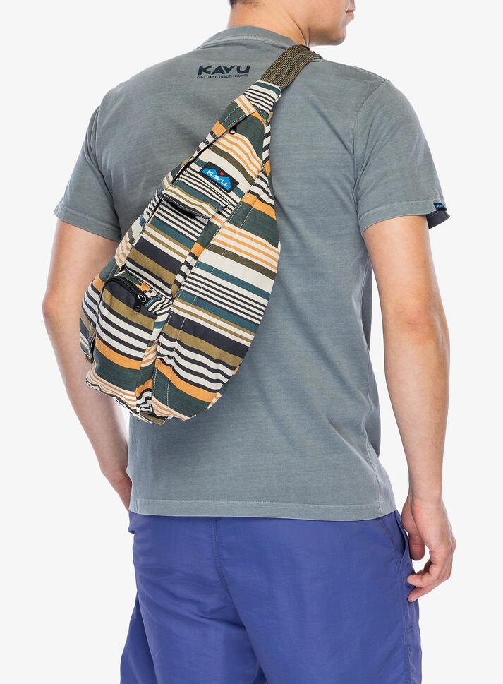 Plecak miejski Kavu Rope Bag - kelp stripe