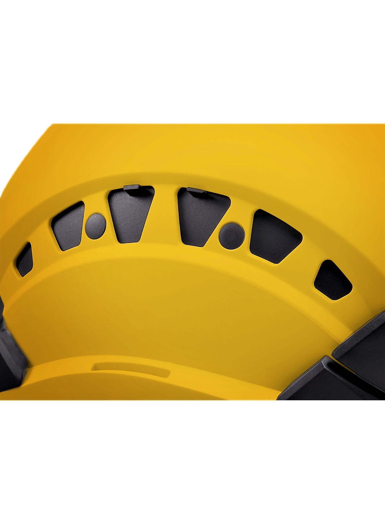 Casco de seguridad Petzl Vertex Vent amarillo con ventilación 2/4