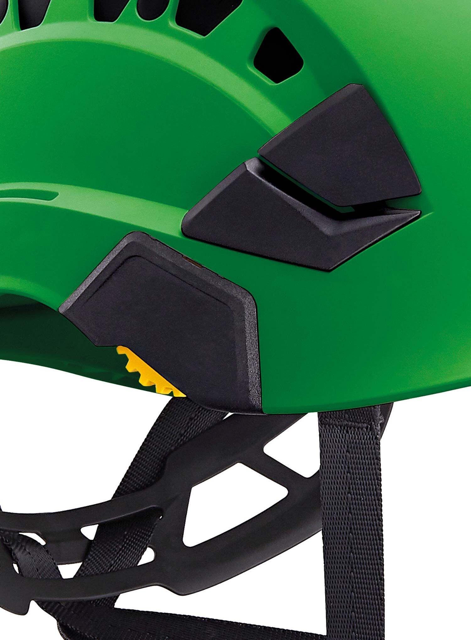 Casco Petzl Vertex Vent Verde con coquilla de policarbonato 2/5