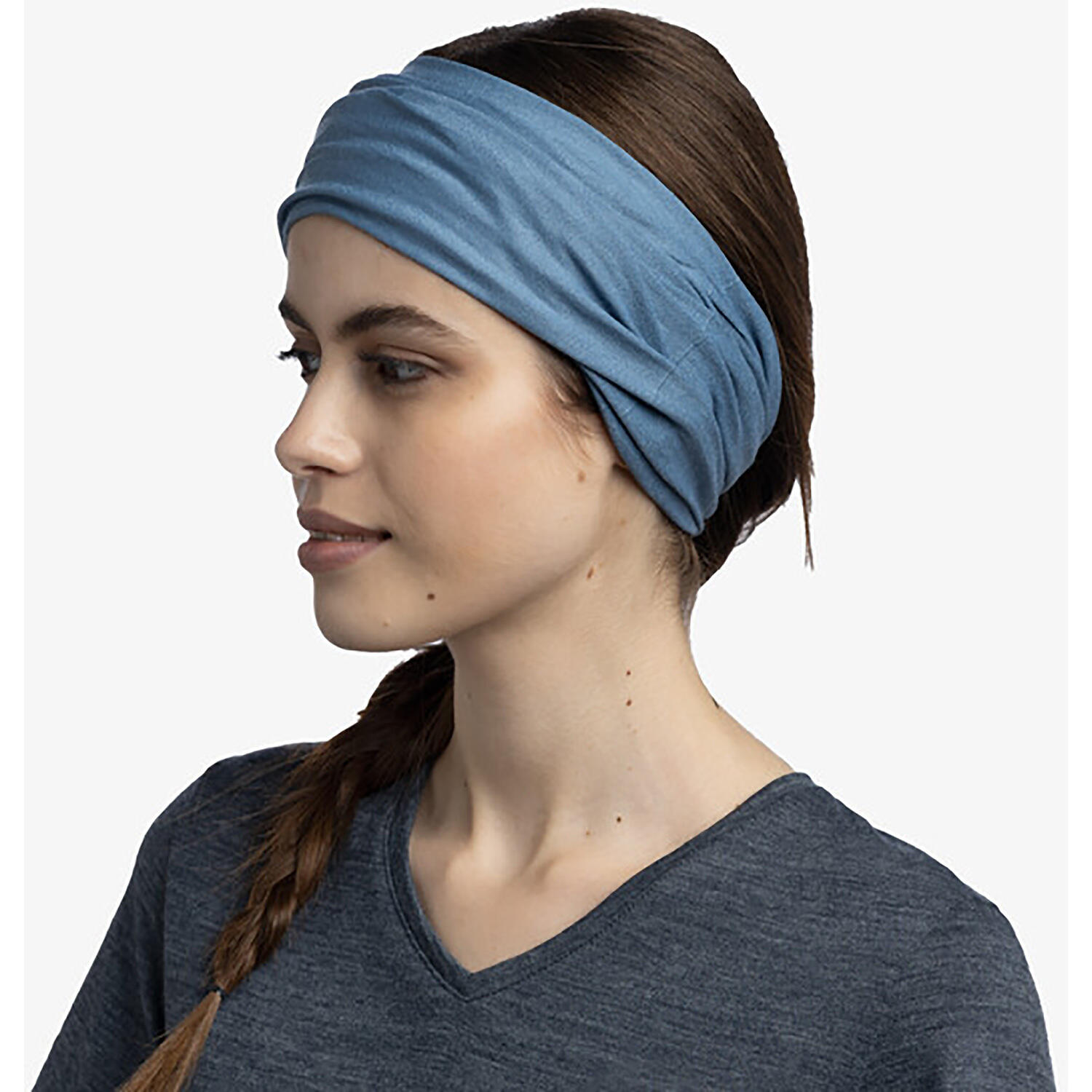 Scaldacollo multifunzione CoolNet UV azzurro 2/3