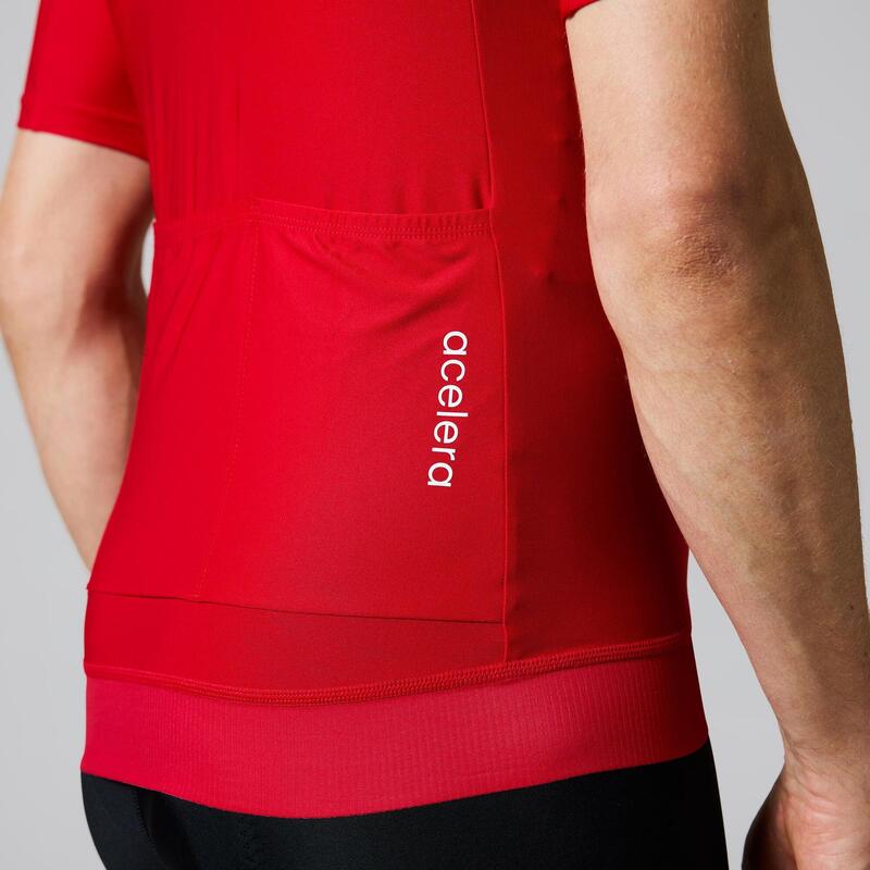 Maillot cyclisme homme été manches courtes Respirant Jersey vélo route