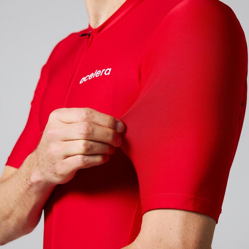 Maillot cyclisme homme été manches courtes Respirant Jersey vélo route
