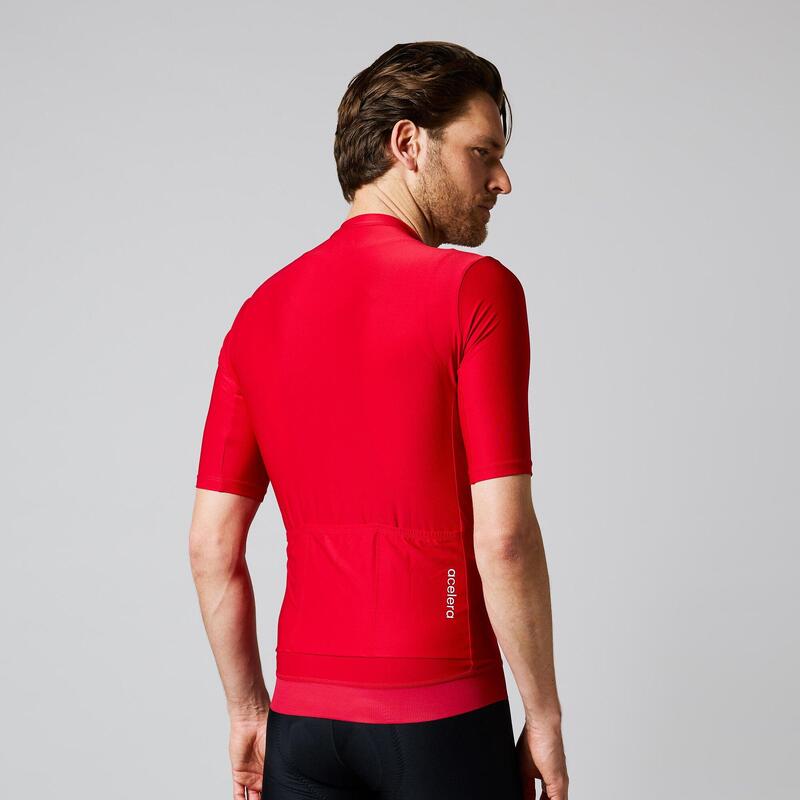 Maillot cyclisme homme été manches courtes Respirant Jersey vélo route