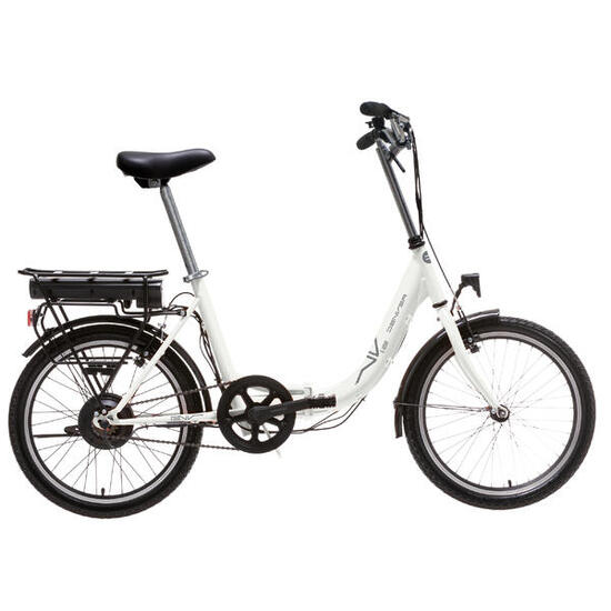 Vélo électrique pliable Denver E-1000 20 pouces - Blanc