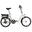 Vélo électrique pliable Denver E-1000 20 pouces - Blanc