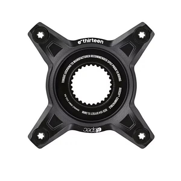 E.THIRTEEN Helix e*spec Bosch Gen4 Direct Mount Adapter, 104 BCD, 55mm linea catena - nero