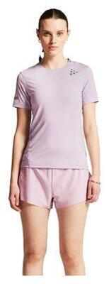 Craft pro hypervent purple women's jersey met korte mouwen