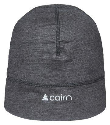 CAIRN Unisex Cairn Merino Mütze Schwarz meliert