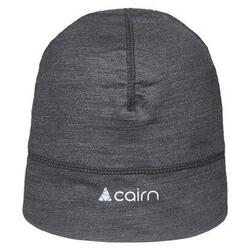 Bonnet Unisexe Cairn Merino Noir Chin