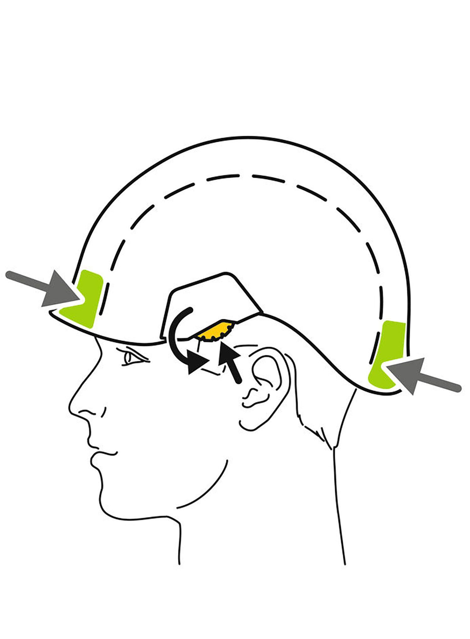 Casque de sécurité Petzl Vertex bleu ABS, suspension réglable 3/4