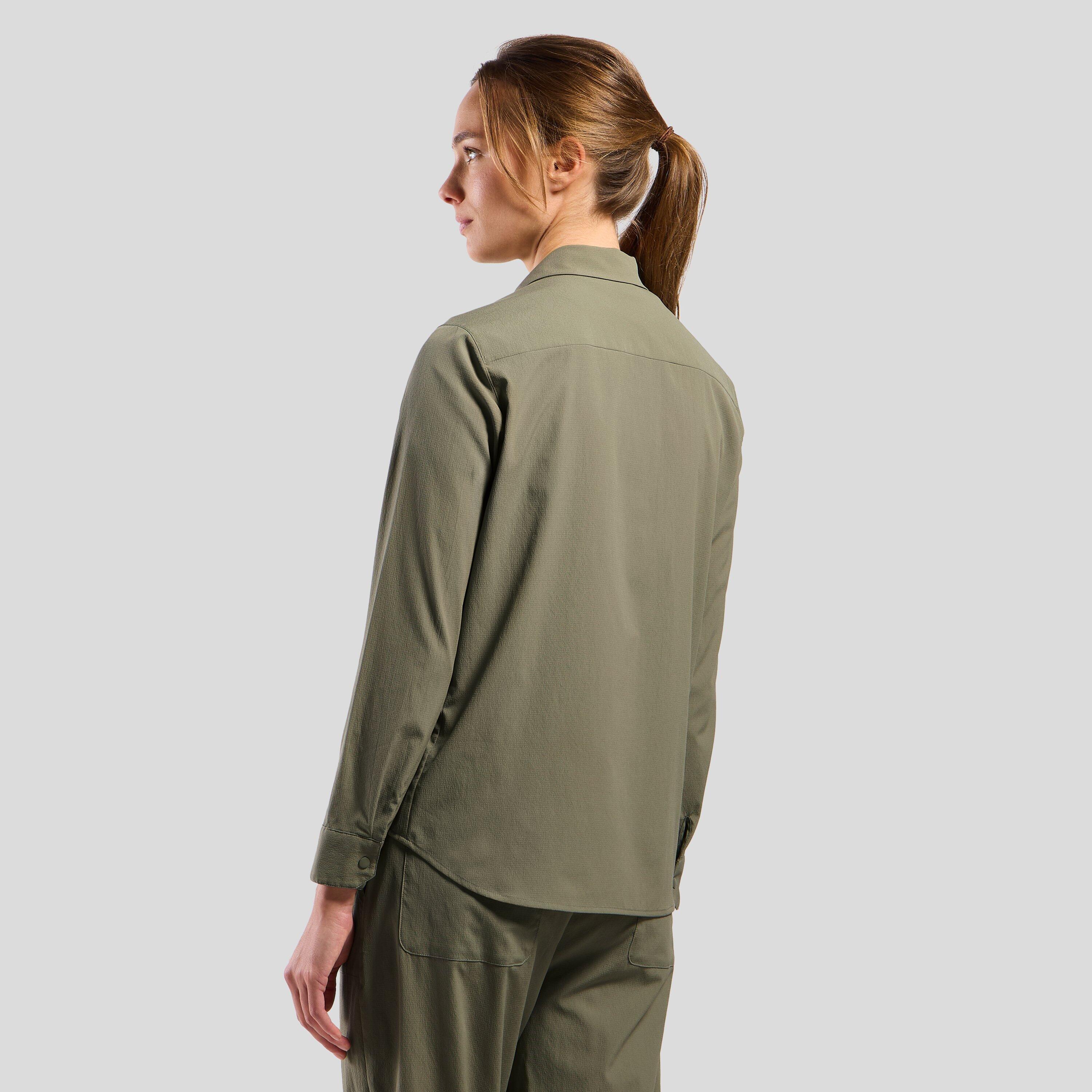 Chemise de randonnée à manches longues Essentials ODLO 2/6
