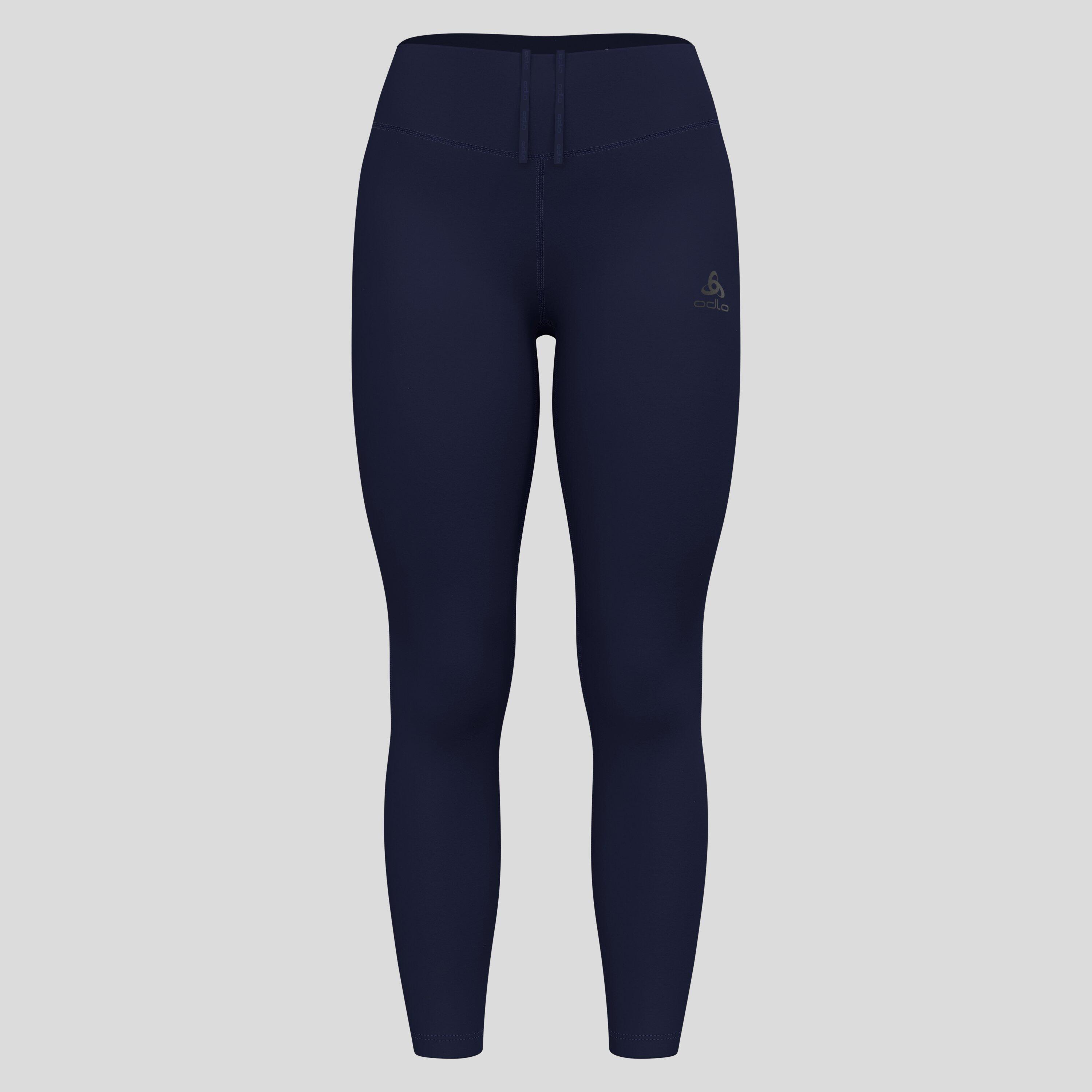 Legging da corsa Odlo Essentials da donna Blu scuro 6/7