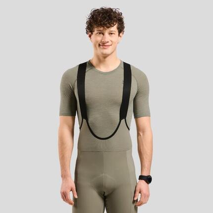 Cuissard Court À Bretelles Odlo Zeroweight Violet/Noir