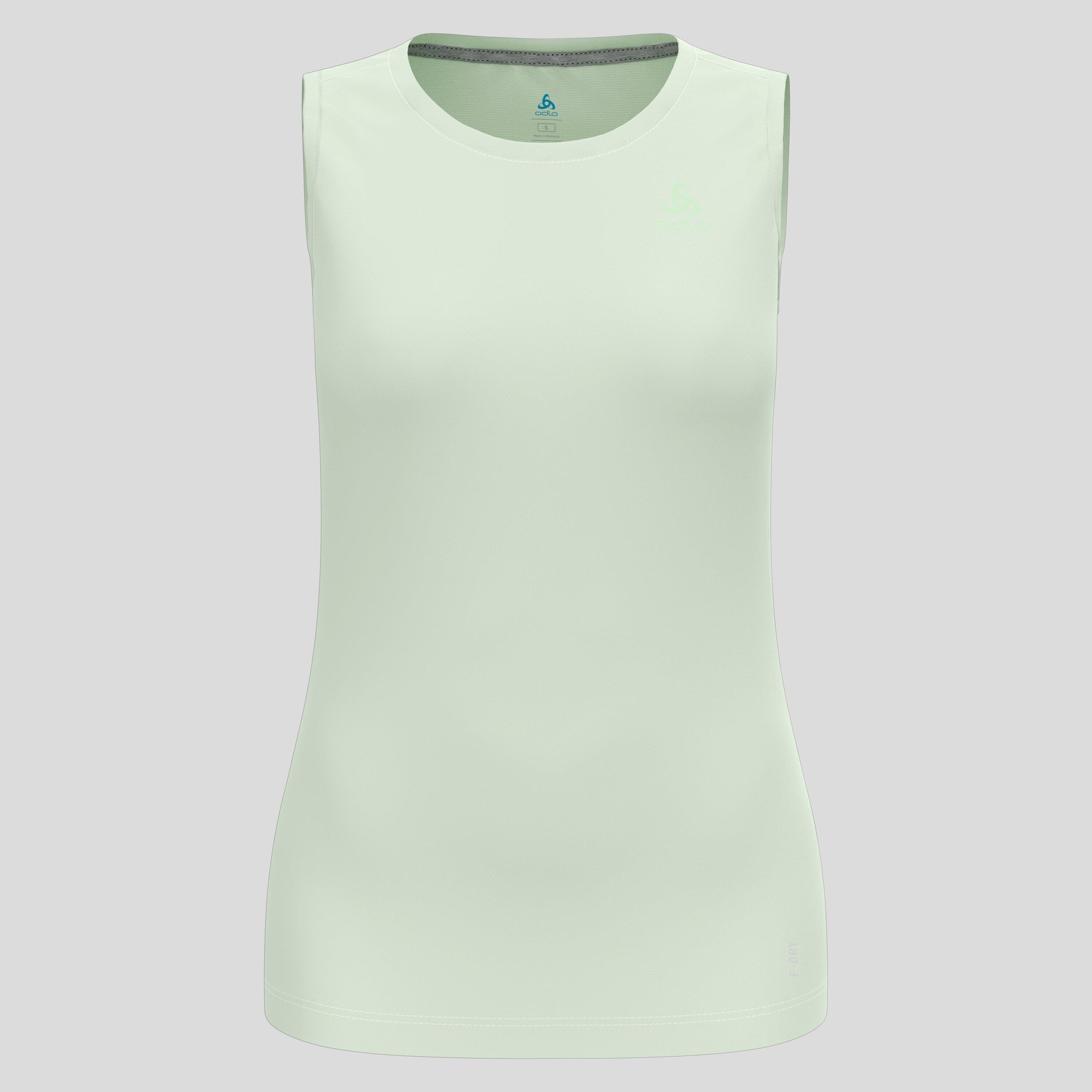 Odlo - Débardeur F-dry Pour Femme Odlo - T-shirt Manches Courtes - Vert - 42 M/l - Decathlon