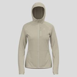 Polaire à Capuche Femme Odlo Ascent Bleu/Gris