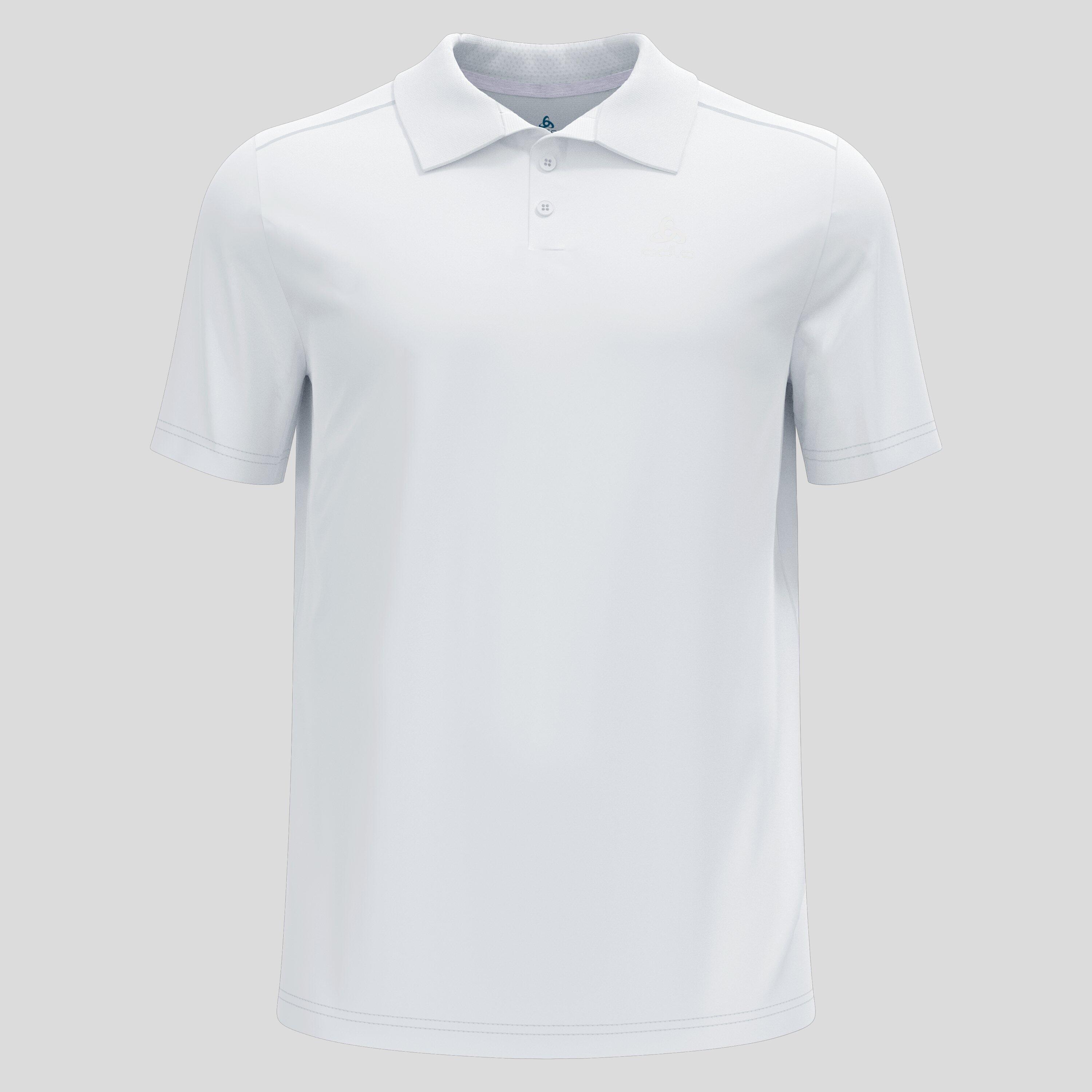 Odlo - Polo F-dry Pour Homme Odlo - Polo Manches Courtes - Blanc - 48 Xl - Decathlon
