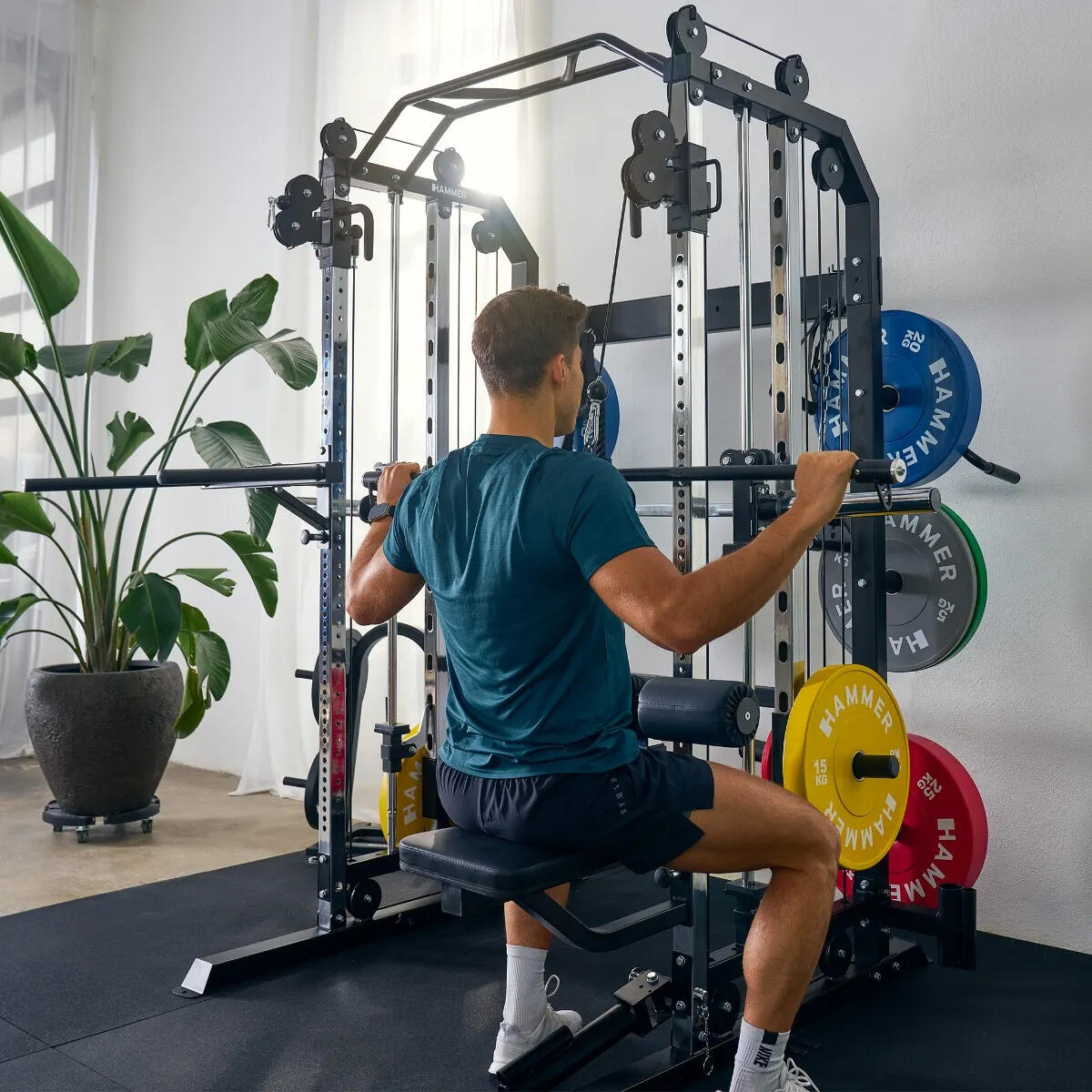 HAMMER Autark Smith Machine Multi Lat-Sitz 4/4