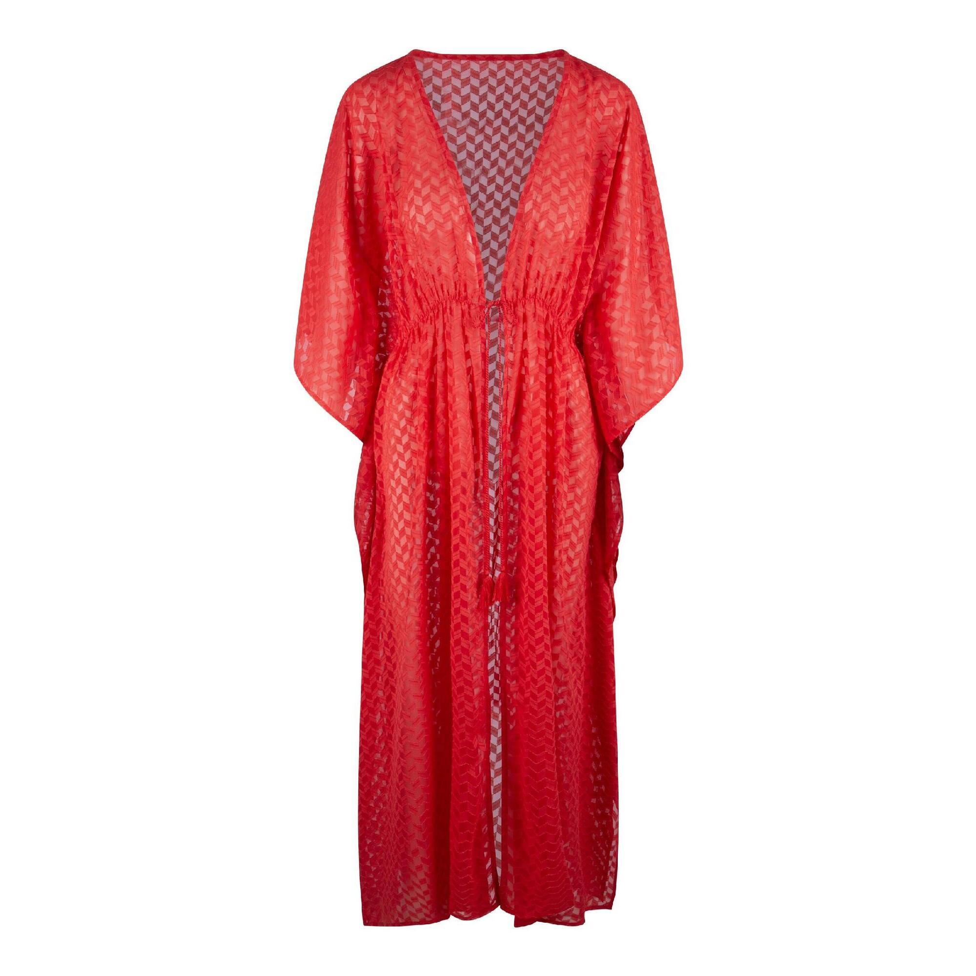Lingadore - Lingadore Kimono De Plage - Robe - Rouge - 54 2xl/3xl - Decathlon