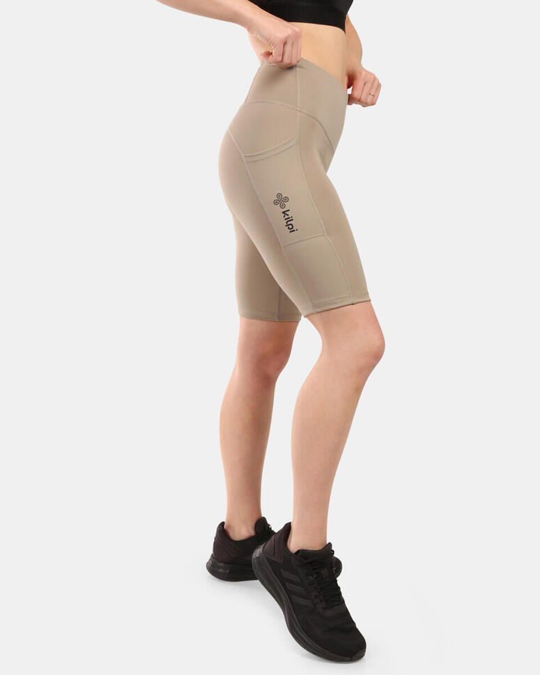 Damskie krótkie legginsy Kilpi ARTEMI-W z funkcją OPTI-DRY