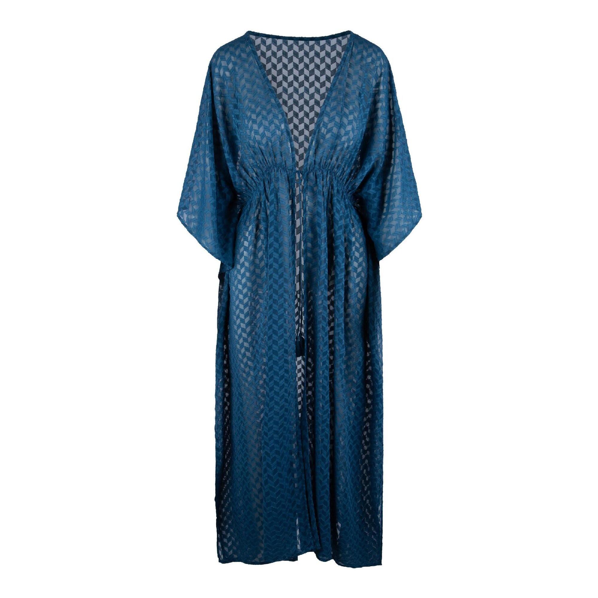 Lingadore - Lingadore Kimono De Plage - Robe - Bleu - 54 2xl/3xl - Decathlon