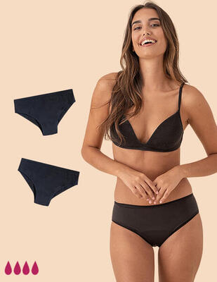 PACK-2 Slip da bagno mestruale Céline