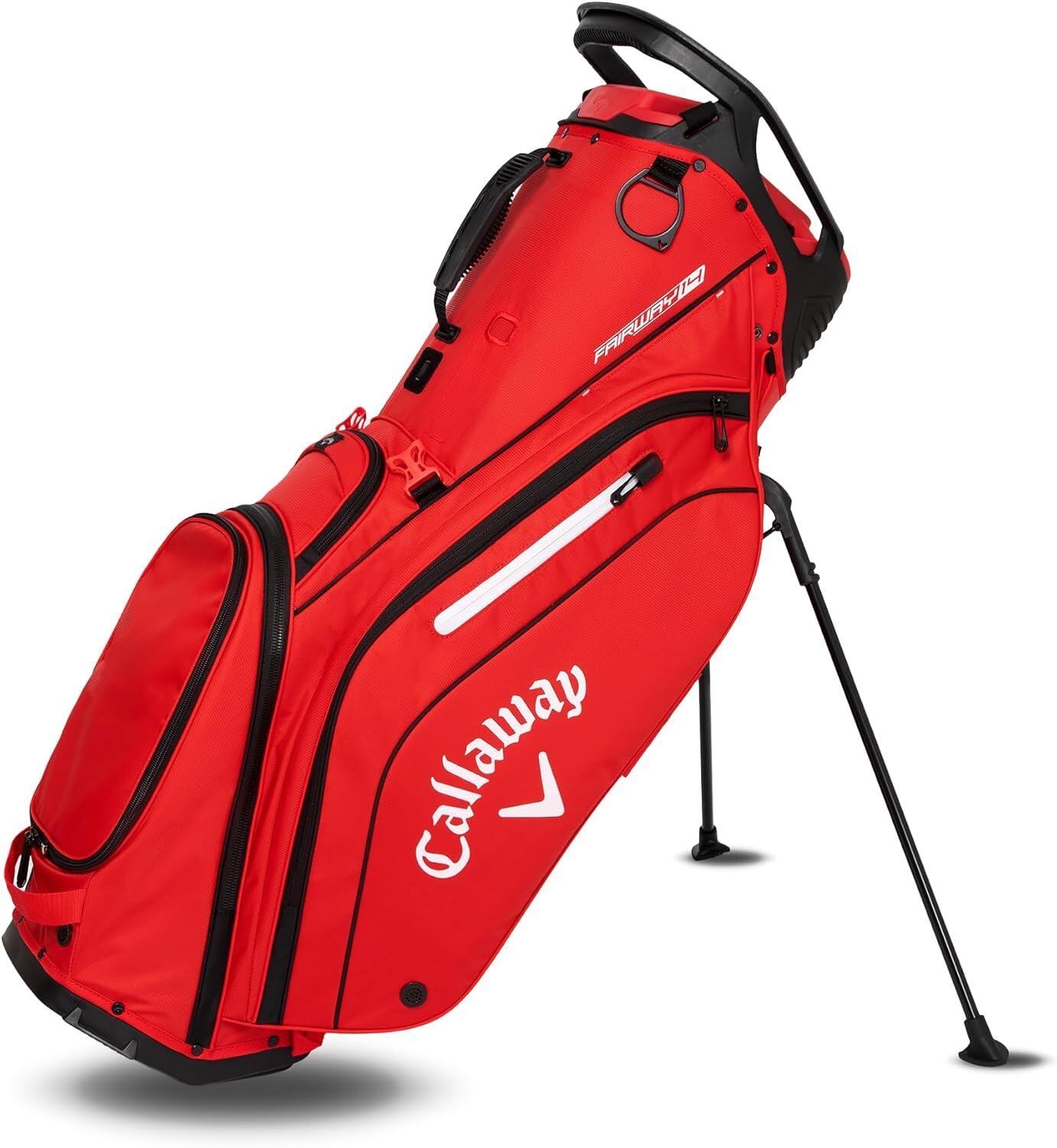 CALLAWAY Callaway Golf Stand Fairway 14, sacca da golf, rosso/nero/bianco
