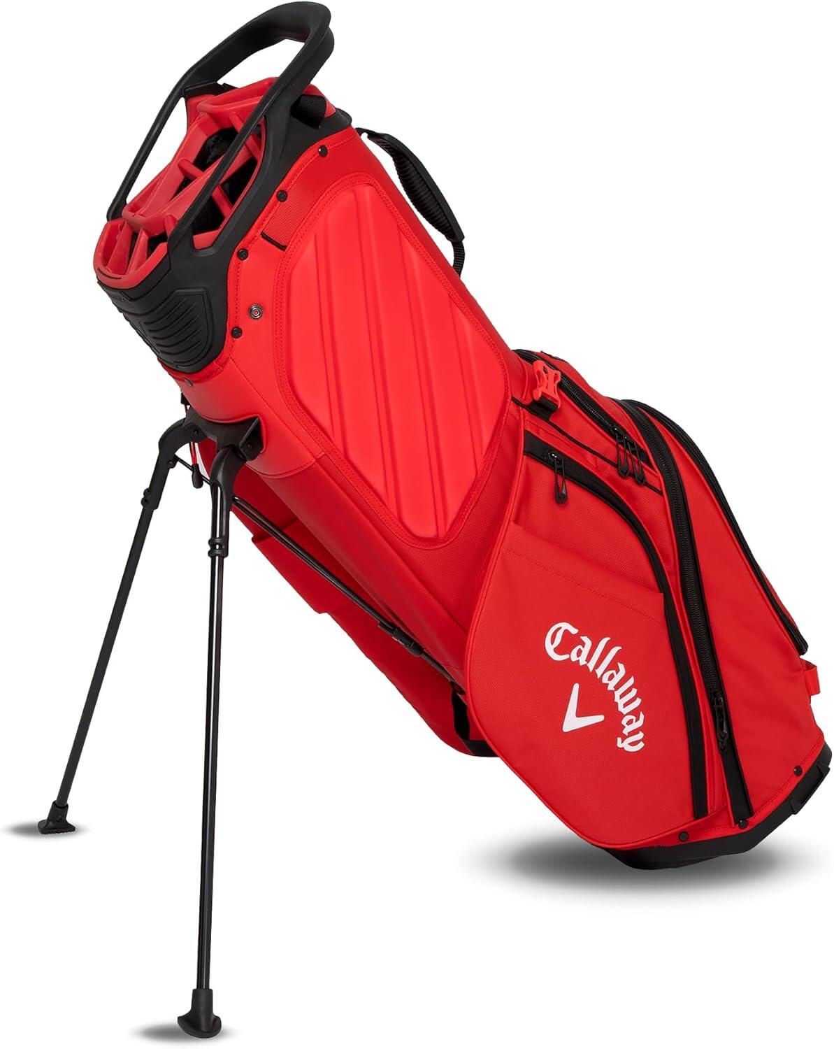 Callaway Golf Stand Fairway 14, Saco de Golfe, Vermelho/Preto/Branco 4/7