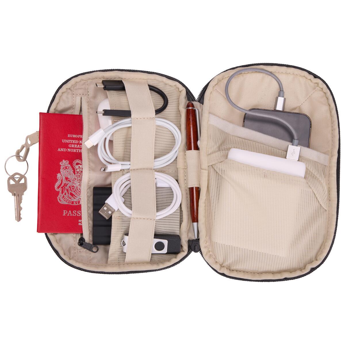 Organizer podróżny Thule Subterra 2 PowerShuttle Medium - vetiver gray 6/7
