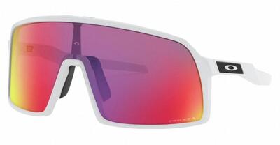 Oakley sutro s (extra klein) mat wit/ prizm road