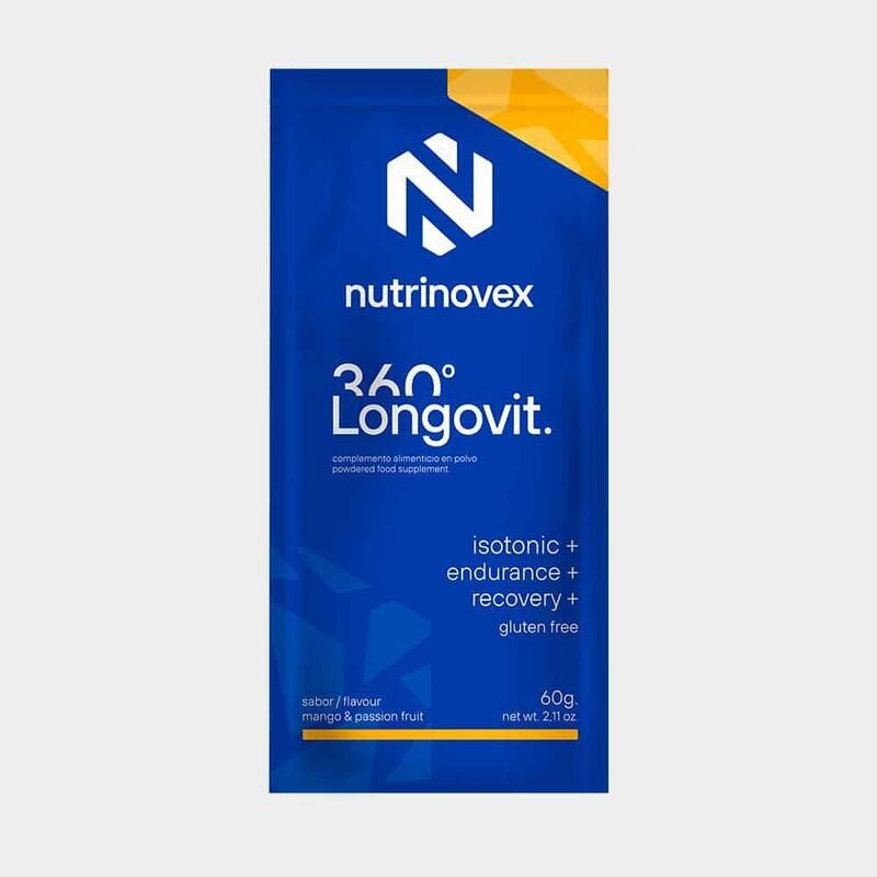 Longovit 360º Bebida isotónica Monodose Manga Maracujá Nutrinovex Exclusivo Online      2,95€  NUTRINOVEX Longovit 360º Bebida isotónica Monodose Manga Maracujá NutrinovexVendido e expedido por: Trideporte    