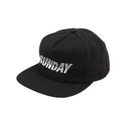 Casquette Sunday Shredd 5-Panel Unstructured Noir
